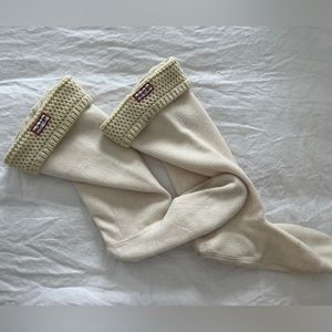 Hunter Cable Knit Tall Boot Socks